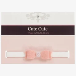 Cute Cute Pink Felt Bow Headband Sale