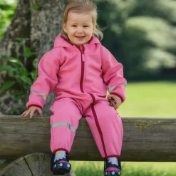 Playshoes Pink Fleece-Lined Rain Suit Online