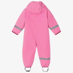 Playshoes Pink Fleece-Lined Rain Suit Online