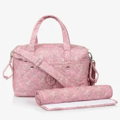 Patachou Pink Floral Liberty Print Changing Bag (35cm) Sale