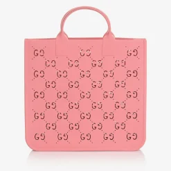 Gucci Pink GG Rubber Tote Bag (33cm) Hot