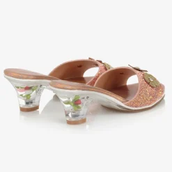 Souza Pink Iridescent Heeled Shoes