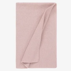 Mebi Pink Knitted Baby Blanket (87cm) Hot