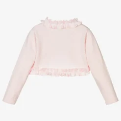 Sarah Louise Pink Knitted Bolero Cardigan Best