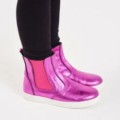 Joyday Pink Leather Ankle Boots Best