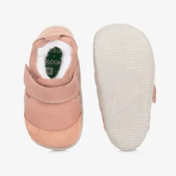 Bobux Step Up Pink Leather First Walker Shoes Hot