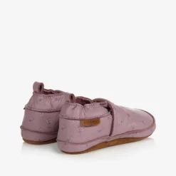 EN FANT Pink Leather Slippers Clearance