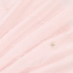 Paz Rodríguez Pink Merino Wool Knitted Baby Shawl (100cm) Discount