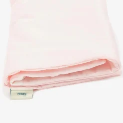 Fendi Pink Padded Cotton Blanket (83cm) Online