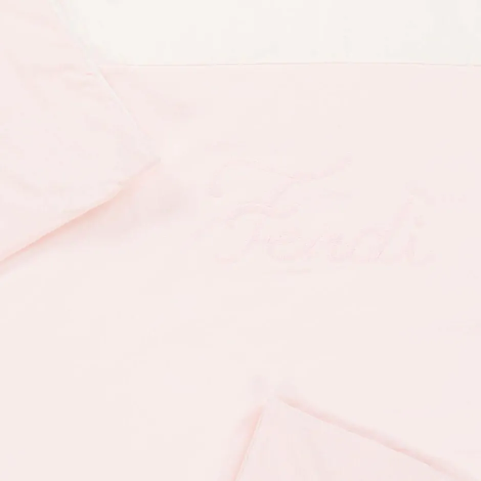Fendi Pink Padded Cotton Blanket (83cm) Online