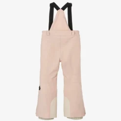 Moncler Enfant Pink Padded Ski Salopettes Clearance