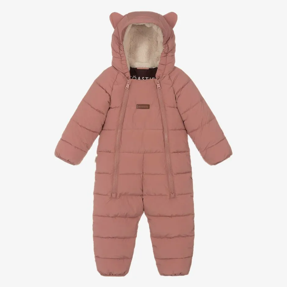 Töastie Pink Padded Snowsuit Clearance