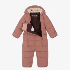 Töastie Pink Padded Snowsuit Clearance