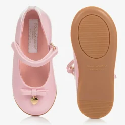 Dolce amp; Gabbana Pink Patent Leather Shoes Discount