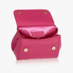 Dolce amp; Gabbana Pink Patent Leather Sicily Bag (14cm) Online