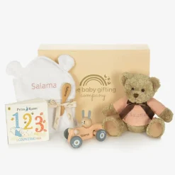 The Baby Gifting Company Pink Personalised Lullaby Hamper New