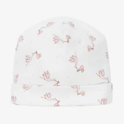 Magnolia Baby Pink Pima Cotton Baby Hat Hot