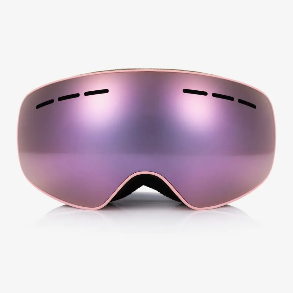 Roarsome Pink Polarised Anti-Fog Ski Goggles New