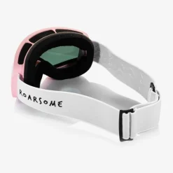 Roarsome Pink Polarised Anti-Fog Ski Goggles New