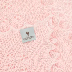 G.H.Hurt amp; Son Pink Shawl & Bib Baby Gift Set Hot