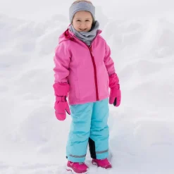 Playshoes Pink Ski Mittens Discount