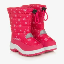 Playshoes Pink Snowflake Snow Boots New