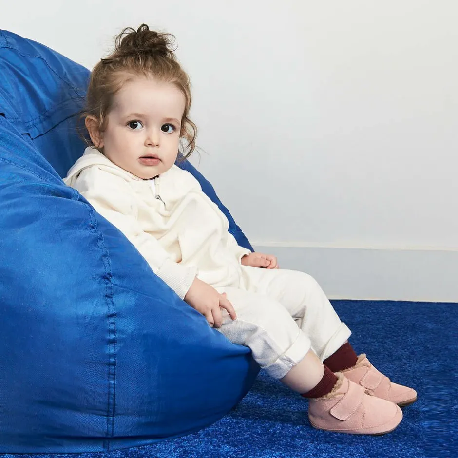 Old Soles Pink Suede Leather First Walker Shoes Hot