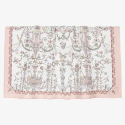 Atelier Choux Paris Pink Toile De Jouy Cotton Swaddle (95cm) Outlet