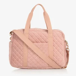 Milledeux Pink Velvet Changing Bag (45cm) Clearance