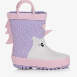 Chipmunks Purple & Pink Unicorn Rain Boots Best