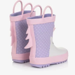 Chipmunks Purple & Pink Unicorn Rain Boots Best