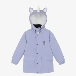 Roarsome Purple Sparkle The Unicorn Waterproof Coat Online