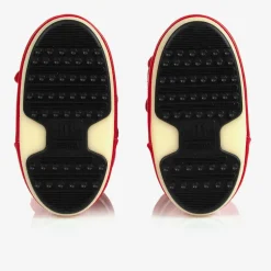 Moon Boot Red & White Icon Snow Boots Best