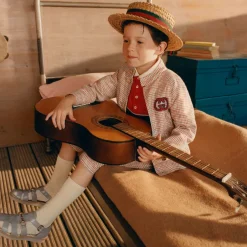 Gucci Red Check Bermuda Shorts Clearance