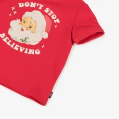 Rock Your Baby Red Festive Cotton T-Shirt Outlet