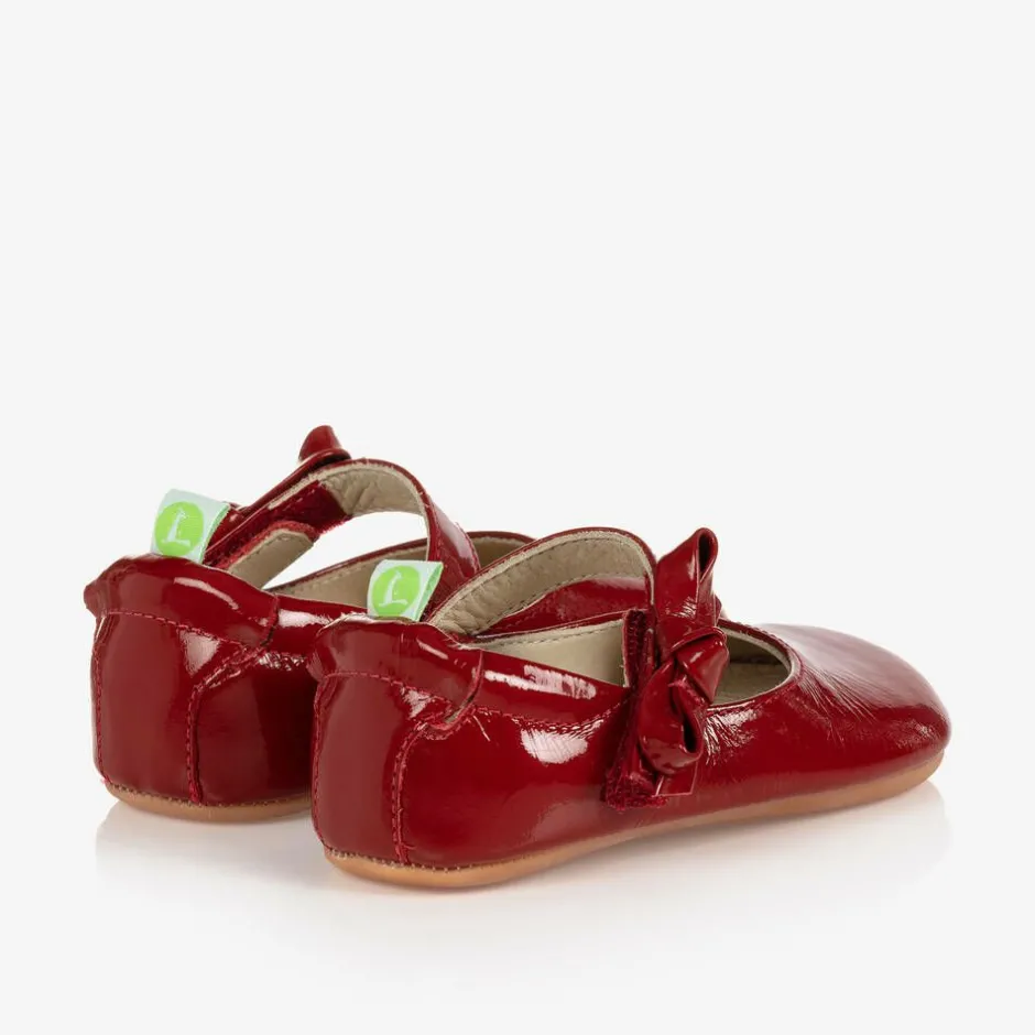 Tip Toey Joey Red Leather Baby Shoes Best