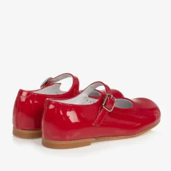 Childrens Classics Red Patent Leather Shoes New