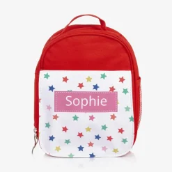 Treat Republic Red Personalised Star Lunch Bag (24cm) Hot