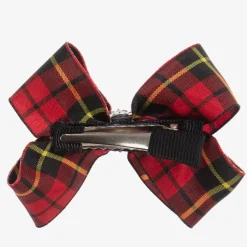Cute Cute Red Tartan Bow Hair Clip (7cm) Hot