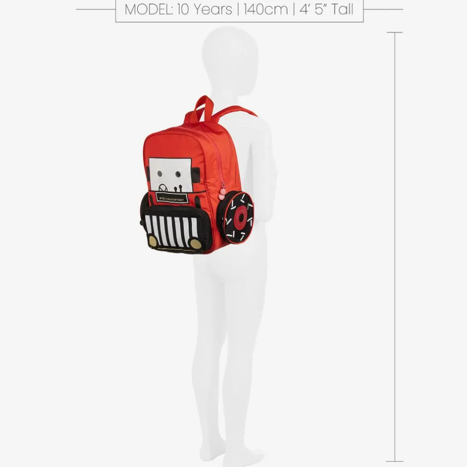 Stella McCartney Kids Red Tractor Backpack (35cm) Outlet