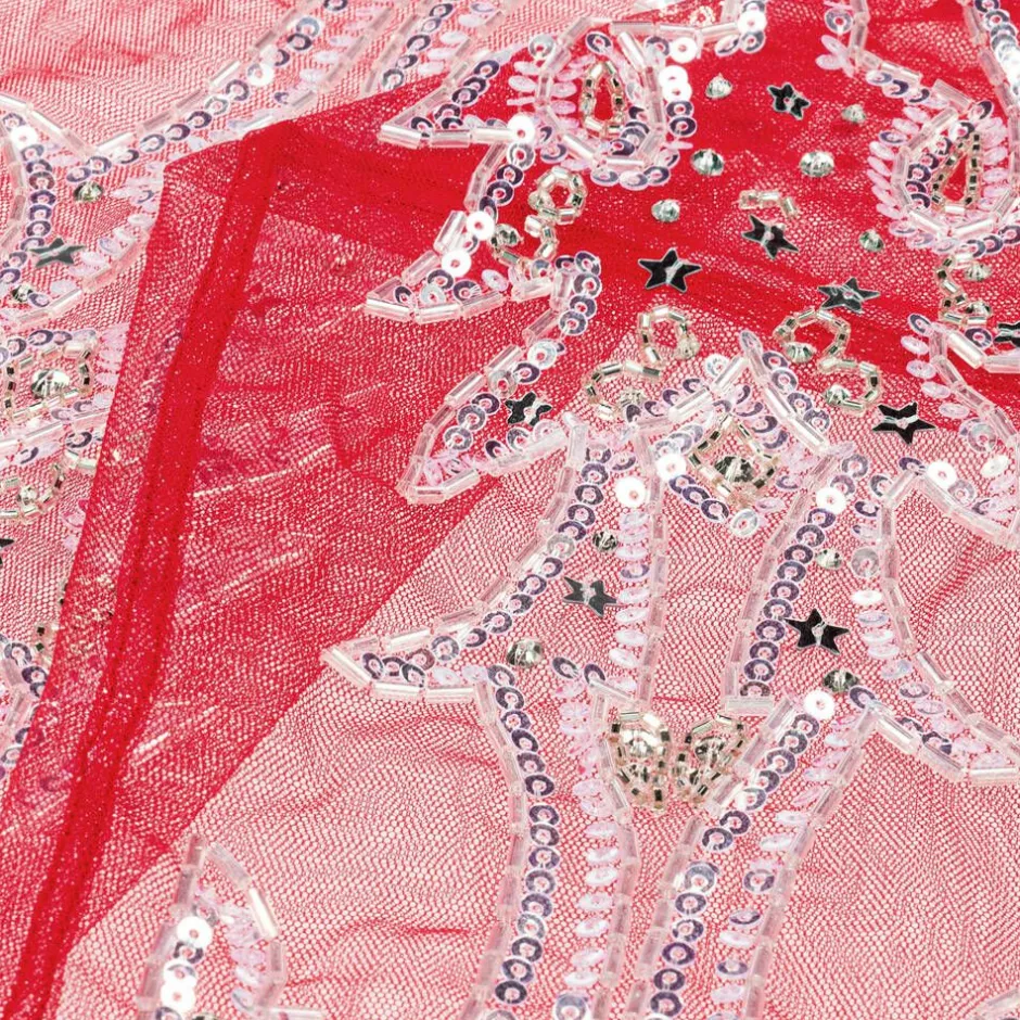 Tutu du Monde Red Tulle Cowgirl Costume Leg Warmers Discount