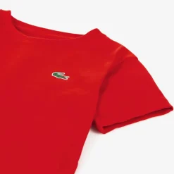 Lacoste Red Ultra-Dry Crocodile T-Shirt Sale