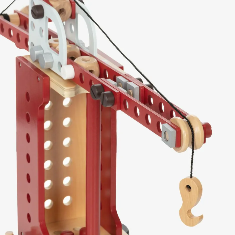 Vilac Red Wooden Toolbox Toy (27cm)