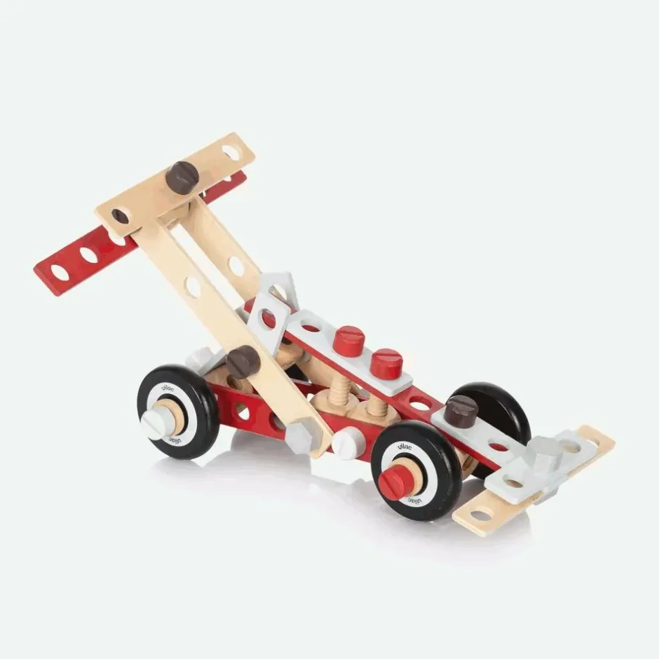 Vilac Red Wooden Workbench Toy (73cm) Discount