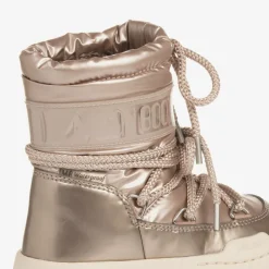 Moon Boot Rose Gold Lace-Up Boots Sale