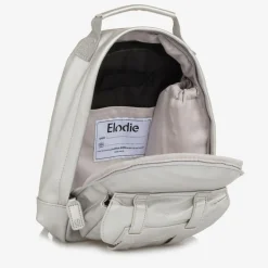 Elodie Silver Faux Leather Mini Backpack (27cm) Discount