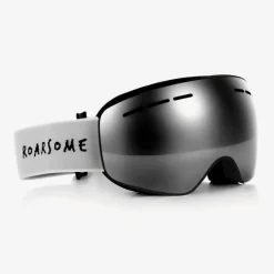 Roarsome Silver Polarised Anti-Fog Ski Goggles Best