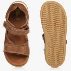 Bobux IWalk Tan Brown Leather Sandals Hot