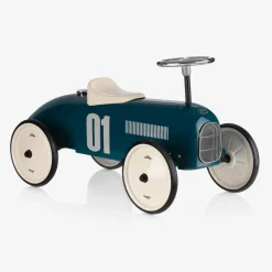 Vilac Teal Blue Ride-On Vintage Car (76cm) Clearance