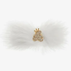 Cute Cute Teddy & Fur Hairclip (10cm) Online